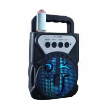 HF 285 New Design Wireless Speakers With RGB Lights Hand-held Portable 3inch Small Stereo Little Cute Face Speaker thumbnail-1