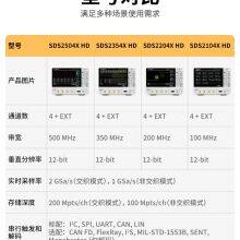 SIGLENT SDS2104/2204/2354/2504X HD Digital Oscilloscope, 12-bit High Resolution, 4 Channels thumbnail-3