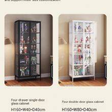 School Trophy Display Cabinet | Lockable Wooden Showcase for Hallways & Libraries