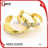 Latest Design Girls Top Daily Wear Earrings Round Shaped Earrings Supplier's Choice thumbnail-1