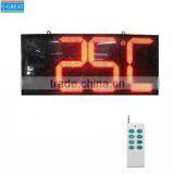New Technology Product in China Hanging RF Control Led Large Digital Time Display