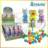 Easter Animals Wind Up Bike Plastic Toy Candy thumbnail-1