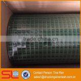 Hebei Shuolong Supply 0.9mx15m 19 Gauge Garden Green PVC Coated Welded Bird Cage Wire Mesh Rolls Quality Choice