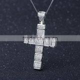 CYW Christmas Gift 925 Sterling Silver Cross Pendant Design for Boys thumbnail-2