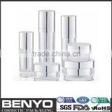 China Benyo Acrylic lotion bottle for cosmetic packing