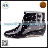 Clear Rubber Rain Boots thumbnail-1