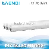 surface mounted t8 led fitting 120cm led tube light fitting t8 30w with 100lm/w