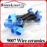 Best 9007 Wire Ceramic Lamp Socket 12V 35W Hid Xenon Wire Harness thumbnail-1