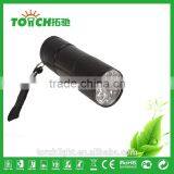 Mini Flashlight Colorful 9 Leds Super Bright for Outdoor Camping Mini Flashlight thumbnail-4