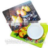 Colorful 3D Lenticular Carton Table Mat 2015