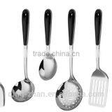 Plastic Handle Stainless Steel Cooking Tools Sets