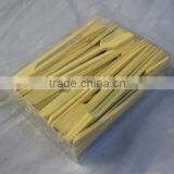 Safe Fruit Pick Roating 40cm Wooden Bbq Bamboo Skewer thumbnail-3