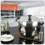 Kitchen Utensil: Stainless Steel Vegetable Steamer Food Steamer Steam Pot thumbnail-1