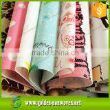 1.6m Width Spunbonded Non Woven Printing Fabric , pp Printed Nonwoven Manufacturer thumbnail-4