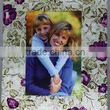 Glass photo frame