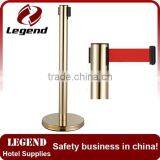 High Quality Dual Retractable Belt Handrail Stanchions thumbnail-4