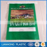 Eo-friendly laminated plastic bag, UV treated laminated pp woven bag, waterproof laminated polypropylene bag,bopp sack with opp