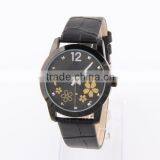 Chain Black Leather Strap Watches and Watch Accessories thumbnail-4