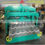Superior Quality Colored Glazed Steel Roof Tile Roll Forming Machine thumbnail-1