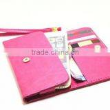 Wrislet Bag Clutch Wallet Case Cover Skin Card Cash Slot Pouch For Lenovo A808 thumbnail-4