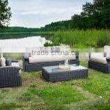 Evergreen Wicker Furniture - Half Round Fiber Traditional Sofa