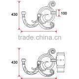 D024 Outdoor Garden Lighting Decorative Cast Aluminum Lamp Arm thumbnail-2