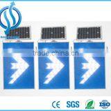 LED Solar Traffic Sign Traffic Safety Sign/Road Safety Solar Arrow Traffic Sign