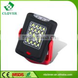 3*AAA battery 20 smd +3 led 13000-1500MCD portable led work light with hook