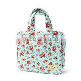 Factory Direct Floral Canvas Cosmetic Travel Tool Bag Since 1997 thumbnail-2