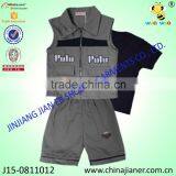 2015 New Summer Baby Cloth Wholesale 3pec Set thumbnail-5