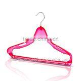Crystalline Candy Pink Plastic Hanger for Bathroom Accessory thumbnail-1