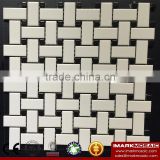 IMARK China Manufacturing Mixed Black And White Color Ceramic Mosaic Tile For Wall/Floor Decoration