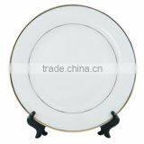 10 Inches Plate With Gold Rim/ Beautiful Plates/ Nice Printable Plate/ Plate for Sublimation/ Good Decorated Plate
