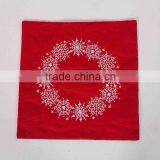 Christmas Style Embroidery Cotton Decorative Cushion Cover thumbnail-1