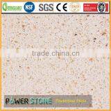 Beige Artificial Marble Reception Counter For Hotel