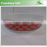 Customized Ceramic Dog Food Bowl With Decal thumbnail-1