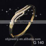 FACTORY DIRECT WHOLESALE 14K NEW GOLD BRACELET dESIGNS WITH CRYSTAL FOR SEX WOMEN