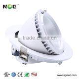 Recessed Quality Led Adjustable Downlight Round 20w
