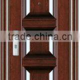 2016 New Style Handle Lock Steel Door Powder Painting Single Steel Door thumbnail-1