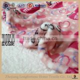 China Suppliers quilt blankets rebel wholesale plush blankets soft warm coral fleece organic tiger print fleece blanket