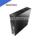 Black Aluminum Case Fanless Indutrial Mini Computer thumbnail-2