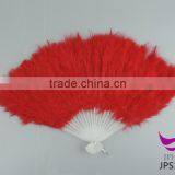 Cheap Plastic Feather Folding Hand Fan for Sale thumbnail-5