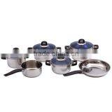 10pcs Stainless Steel Cookware Set
