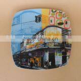 12 Inch Large Dinner Plates Restaurant Square Custom Decorative Dinner Plates Custom Made Plate thumbnail-1