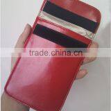 Custom Leather RFID Shielding Cell Phone Case thumbnail-3