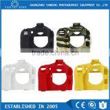 New Released DSLR Camera Soft Silicone Case Cover for Canon 5DIII 5DRS 6D With Different Color