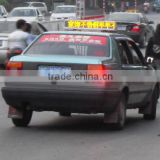 High brightness rolling message taxi roof led billboard