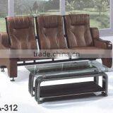 Modern office sofa leather HZ-L321