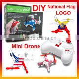 DIY Toys 2.4G 4CH 6Axis Mini Drone With HD Camera