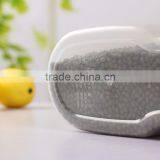 Kitchen Food Storage Box Handle Design Rice/Cereal Plastic Stock Box thumbnail-2